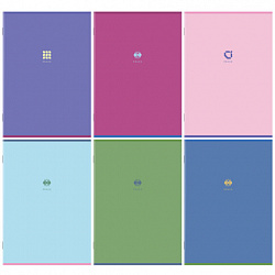 Тетрадь А4 96 л. STAFF "College" скоба, клетка, офсет №2 ЭКОНОМ, обложка картон, ПАСТЕЛЬ, 405620