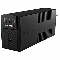 Источник бесперебойного питания IPPON Back Basic 850 Euro, 850 ВА (480 Вт), 2 евророзетки, 403408
