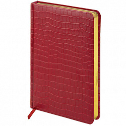 Ручка шариковая PARKER "Jotter Core Stainless Steel GT", ежедневник А5 красный, пакет, 880888