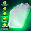 Пакет БОПП с клеевым клапаном, КОМПЛЕКТ 100 шт., 10х15+4 см, 25 мкм, с усиленным швом, 608598