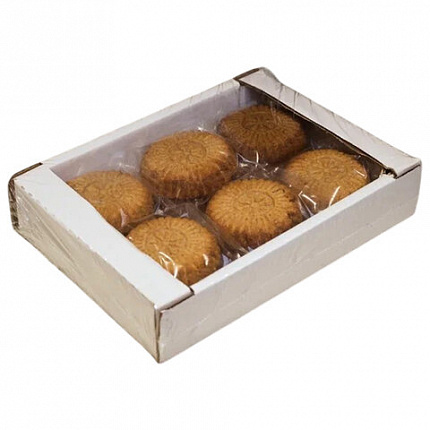 Печенье песочное DR.FINIK "Солнышко" с начинкой из финика и апельсина, БЕЗ САХАРА, 700 г