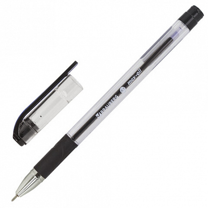 Ручки шариковые масляные BRAUBERG, НАБОР 4 шт., АССОРТИ, "Max-Oil", узел 0,7 мм, линия письма 0,35 мм, 142146