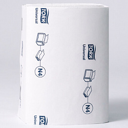 Салфетки Tellus/TORK (Система N4) Xpressnap Universal, 2-слойные, КОМПЛЕКТ 20 шт., 200 шт., белые, 10844