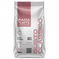 Кофе в зернах PIAZZA DEL CAFFE "Gusto Classico", 1 кг, 1774-06