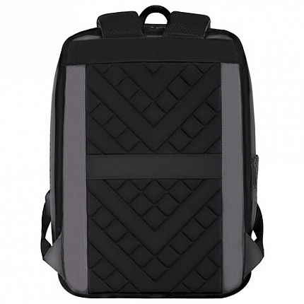 Рюкзак HEIKKI ELECT (ХЕЙКИ) универсальный, отделение для ноутбука, USB-порт, серый, 44х30х16 см, 273863