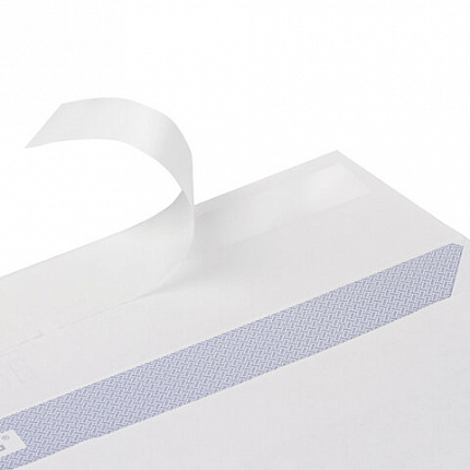 Конверты С4 (229х324 мм), отрывная лента, внутренняя запечатка, 100 г/м2, КОМПЛЕКТ 50 шт., BRAUBERG, 112181, С4НКРс-50(BRAUB