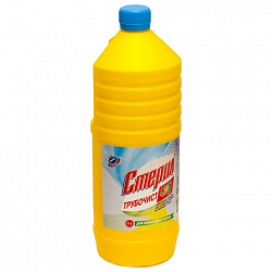 Средство для прочистки канализационных труб 1 л, ТРУБОЧИСТ (тип КРОТ)