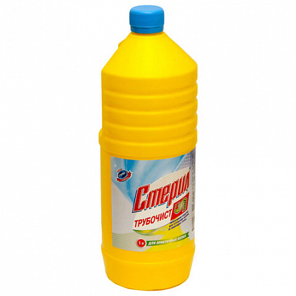 Средство для прочистки канализационных труб 1 л, ТРУБОЧИСТ (тип КРОТ)