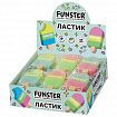 Ластик фигурный FUNSTER (ФАНСТЕР) "АЙСКРИМ", 55х29х12 мм, цвета ассорти, экологичный ПВХ, пакет, 274015