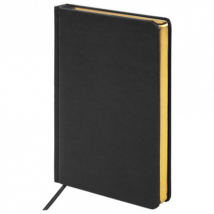 Ручка перьевая PARKER "Jotter Core Stainless Steel GT", ежедневник А5 черный, пакет, 880902