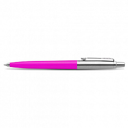 Ручка шариковая PARKER "Jotter Orig Magenta", корпус розовый, нержавеющая сталь, блистер, синяя, 2075996