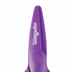 Ножницы ЮНЛАНДИЯ "ЁЖИК", 127 мм, безопасные пластиковые лезвия, эргономичные ручки, ассорти, 236982