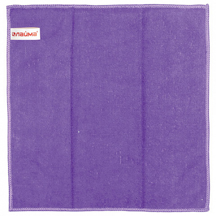 Салфетки из МИКРОФИБРЫ универсальные, стекло, мебель, 30х30 см, КОМПЛЕКТ 3 шт., 200 г/м2, LAIMA, 601258