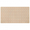 Коврик для ванны противоскользящий 71х40 см, "Пиксели", бежевый, ПВХ, присоски, PRIMILA (ПРИМИЛА), 700383