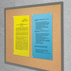 Силовые кнопки-гвоздики BRAUBERG CLEAR & GOLD, прозрачные с золотистым (шарики), 100 штук, 11 мм, 272760