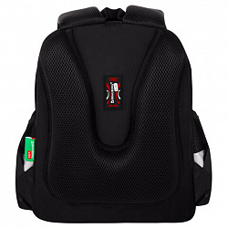 Ранец BRAUBERG KIDS STANDARD, 2 отделения, "Мощные бойцы", 36х28х14 см, 273146