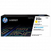 Картридж лазерный HP (W2122X) Color LaserJet M554/M555, №212X, желтый, оригинальный, ресурс 10 000 страниц