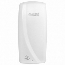 Дозатор для мыла-пены LAIMA PROFESSIONAL ORIGINAL, НАЛИВНОЙ, СЕНСОРНЫЙ, 1 л, белый, ABS-пластик, 605780