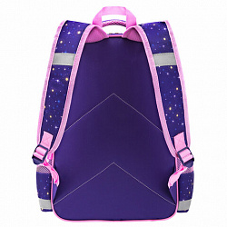 Рюкзак ПИФАГОР SCHOOL, 1 отделение, 3 кармана, "Magic kitty", 38x28х14 см, 273166