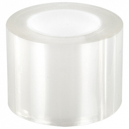 Многоразовая двухсторонняя прозрачная крепежная лента, скотч NANO tape, 3 м x 5 см, толщина 1 мм, WBZ (ВБЗ), 700427