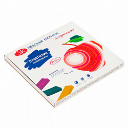 Пластилин классический "Я - Художник!", 24 цвета, 480 грамм, со стеком, Невская Палитра, 221411566