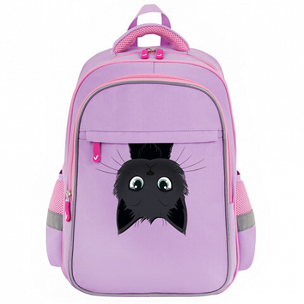 Рюкзак BRAUBERG FAVOUR, 2 отделения, 3 кармана, "Hide and seek", 40х29х15 см, 273122