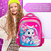 Рюкзак BRAUBERG KIDS FLOSSY, 2 отделения, 3 кармана, "Sweet Kitten", 3D-панель, 40х28х18 см, 273180