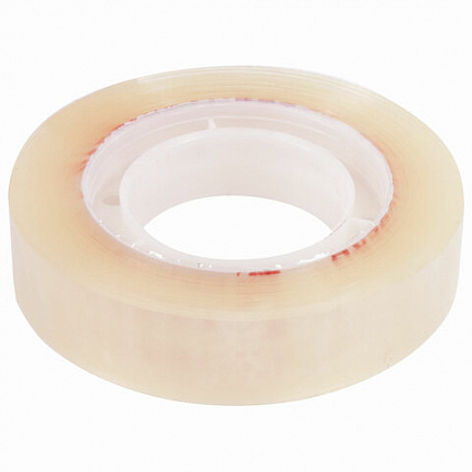 Клейкие ленты 12 мм х 33 м канцелярские BRAUBERG, комплект 2 шт., прозрачные, гарантированная длина, европодвес, 221694