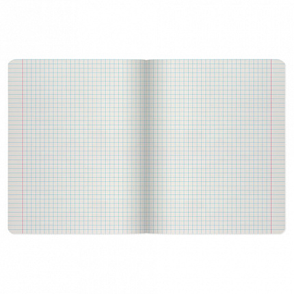 Тетрадь А5 48 л. АЛЬТ скоба, клетка, глянцевый лак, "Ночные города" (5 видов), 7-48-727