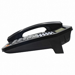 Телефон RITMIX RT-495 black, АОН, спикерфон, память 60 номеров, тональный / импульсный режим, черный, 80002152