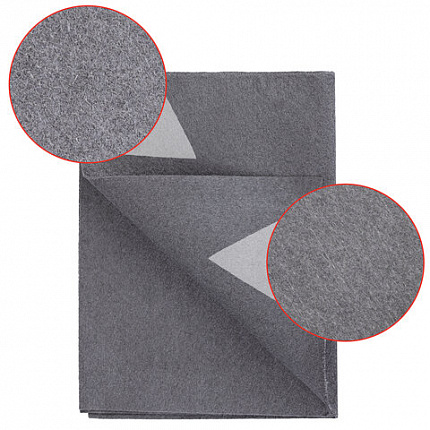Салфетка КОРЕЙСКАЯ УМНАЯ для авто БЕЗ РАЗВОДОВ, 30х40 см, 2 шт., УНИВЕРСАЛЬНАЯ, БЕН-ЗАК, 702526