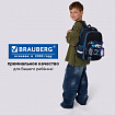 Ранец BRAUBERG FIT, 2 отделения, "Супермашина", 38х27х14 см, 272024