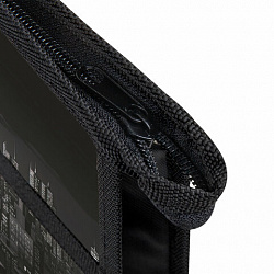 Папка для рисунков и чертежей с ручками BRAUBERG А3, пластик, молния сверху, "Night city", 273410