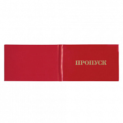 Бланк документа "Пропуск", 65х98 мм, STAFF, 129143