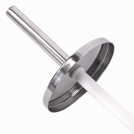 Ершик для унитаза с подставкой, нержавеющая сталь, зеркальный, LAIMA, 601616