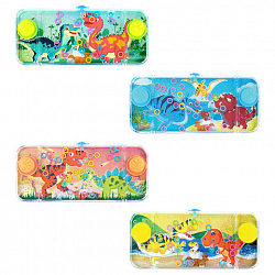 Водная игра ДИНОЗАВРИКИ, 15х7 см, колечки, ассорти, 4 вида, JOLLY JOT (ДЖОЛЛИ ДЖОТ), 665998