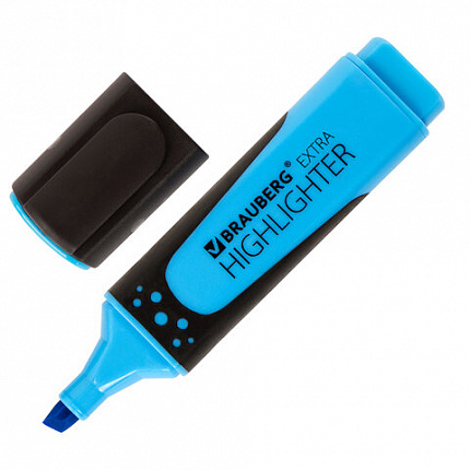 Набор текстовыделителей 12 ЦВЕТОВ на подставке, BRAUBERG "EXTRA", прорезиненный корпус, линия 1-5 мм, 151758