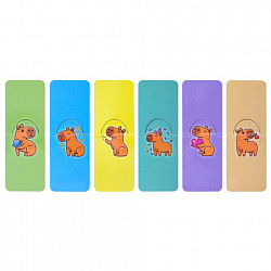 Закладки для книг МАГНИТНЫЕ, "ЯРКИЙ МИКС", комплект 30 штук, 35x25 мм, FUNSTER (ФАНСТЕР), 116657