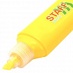 Текстовыделитель STAFF "EVERYDAY HL-720", ЖЕЛТЫЙ, линия 1-5 мм, скошенный наконечник, 152553