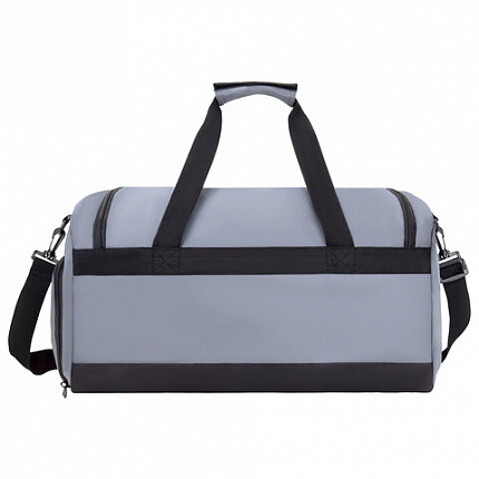 Сумка спортивная HEIKKI MOVE RENOWNED (ХЕЙКИ), отделение для обуви, серая, 28x51x26 см, 273910