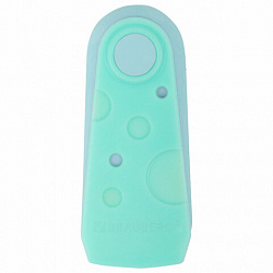 Ластик BRAUBERG "ULTRA PASTEL", 57х24х15 мм, пастельные цвета ассорти, бирюзовый пластиковый держатель, 272688