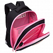 Ранец GRIZZLY анатомическая спинка, c брелоком, для девочек, "YUMMY", 36х28х20 см, RAz-586-14/1