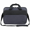 Сумка портфель BRAUBERG MODERN с отделением для ноутбука 15-16", откидная крышка, серая, 29х42х11 см, 270828