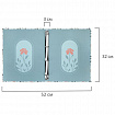 Папка-портфолио универсальная, 4 кольца, 20 файлов, 7БЦ матовая, BRAUBERG "Flowers", 117556