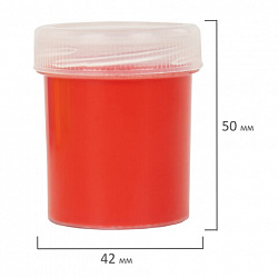 Краски пальчиковые для малышей от 1 года, 4 цвета по 40 мл, BRAUBERG KIDS, 192278