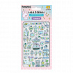 Наклейки гелевые "Блестящий микс", 15,5х9,5 см, ассорти 6 видов, FUNSTER (ФАНСТЕР), 666086