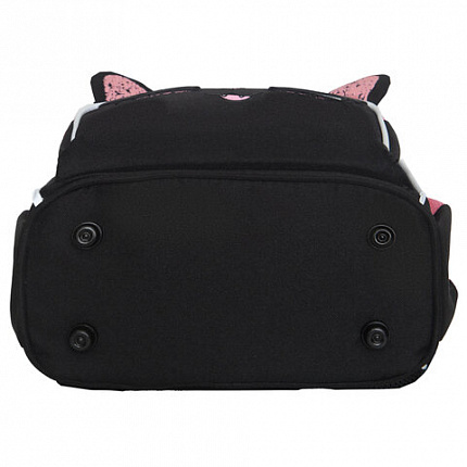 Ранец GRIZZLY анатомическая спинка, с мешком для обуви, для девочек, "SPARKLING EYES", 33х25х13 см, RAm-584-4/1