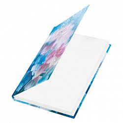 Ежедневник датированный 2026 145х215 мм, А5, STAFF, ламинированная обложка, "Гортензия", 117321