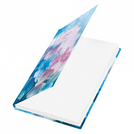 Ежедневник датированный 2026 145х215 мм, А5, STAFF, ламинированная обложка, "Гортензия", 117321