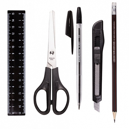 Канцелярский набор ERICH KRAUSE "Минидеск", 12 предметов, 11